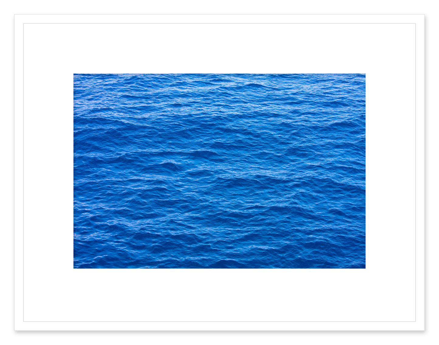 Wave Pattern at Sea