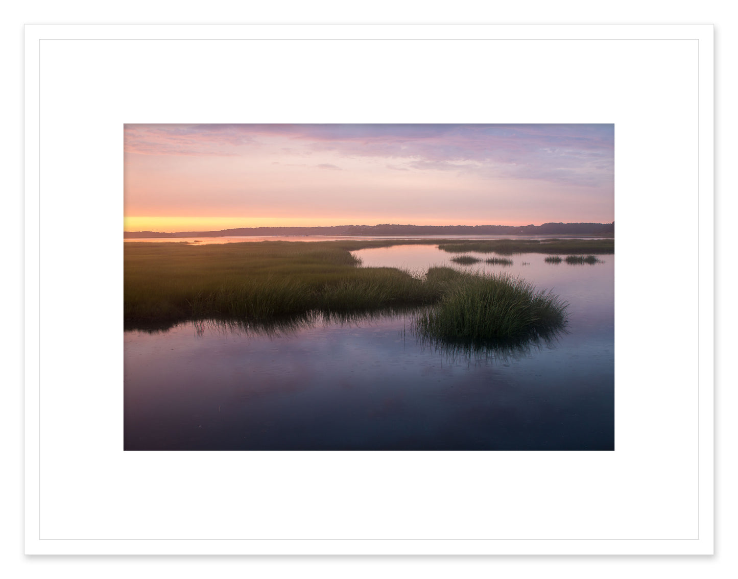 Twilight, Cape Cod Marsh